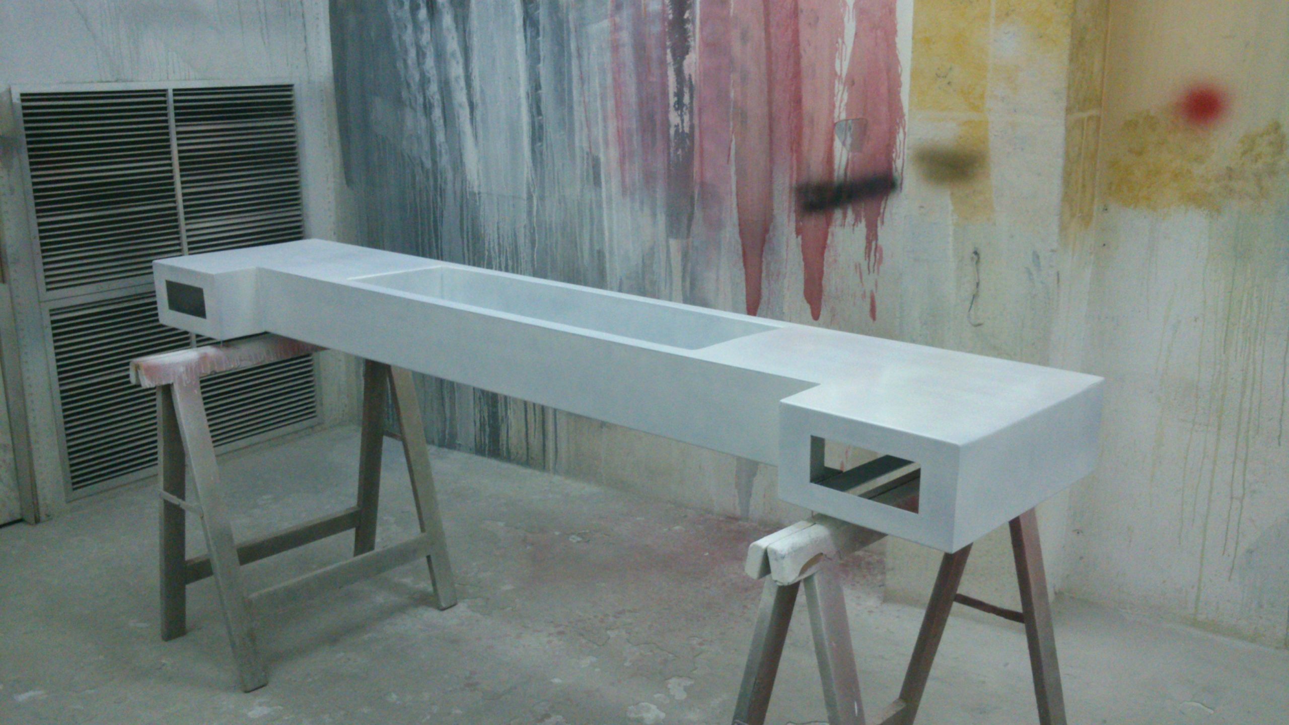 Mueble en preparación