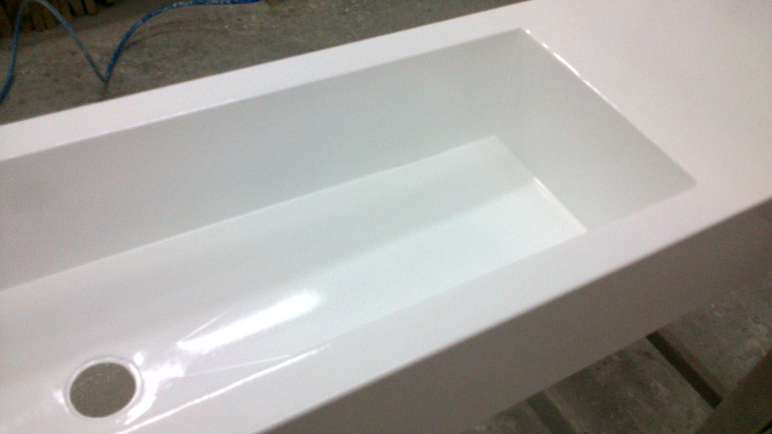 Mueble lacado acabado