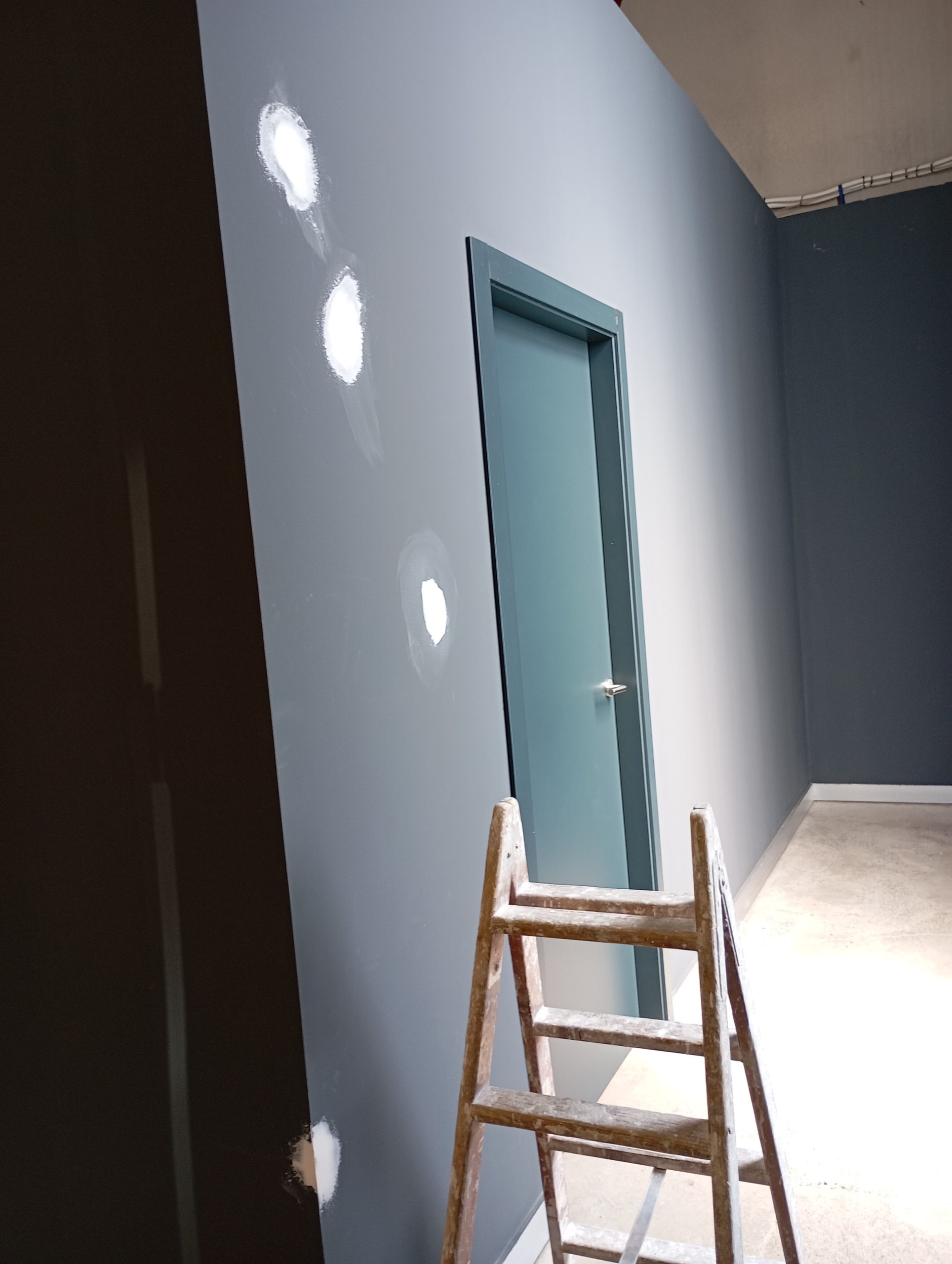 Trabajo de pintura interior