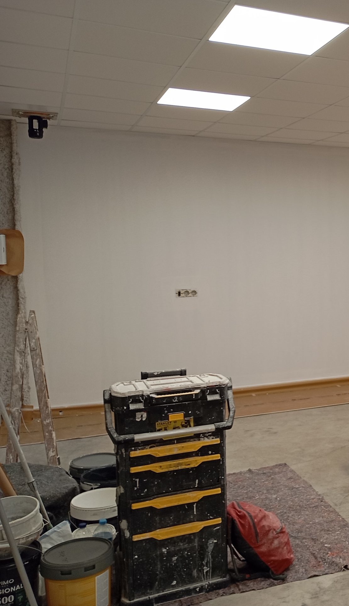 Trabajo de pintura interior