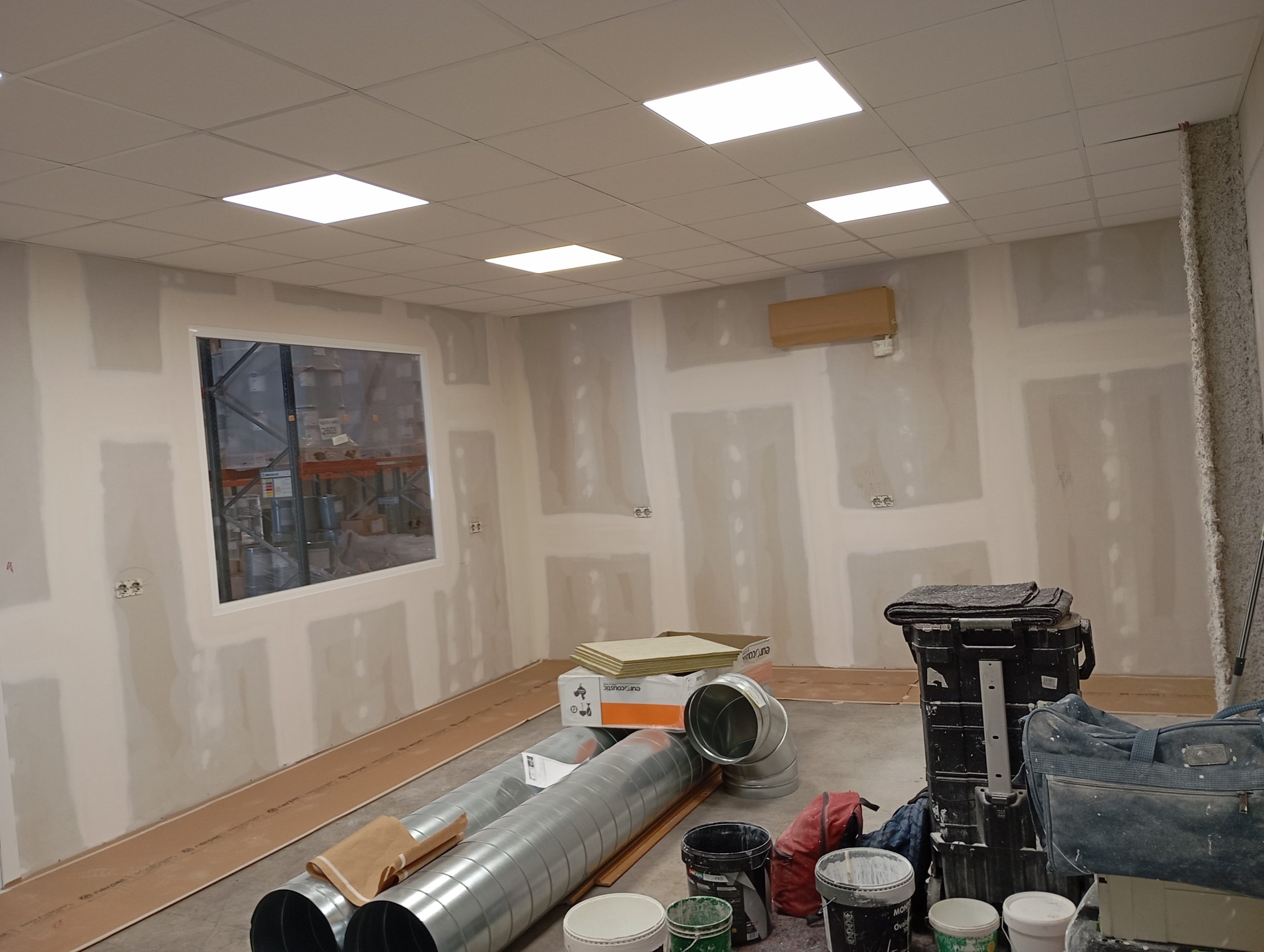 Trabajo de pintura interior